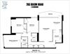 3 bedroom, 1.5 bathroom with balcony